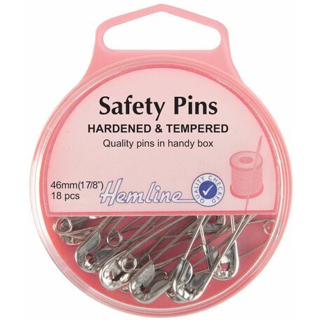 Hemline 46mm Safety Pins (18pcs)