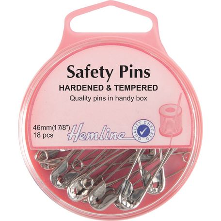 Hemline 46mm Safety Pins (18pcs)