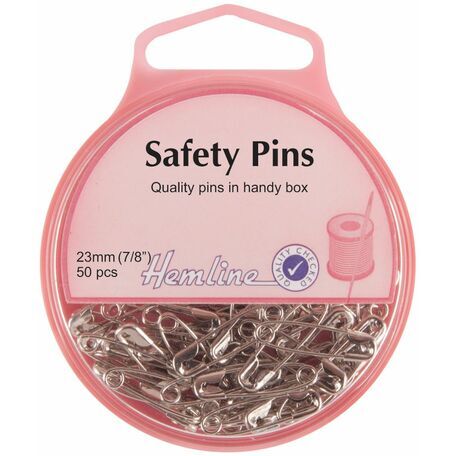Hemline 23mm Safety Pins  (50pcs)