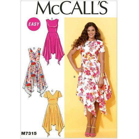 McCall's Sewing Pattern M7315 (Misses Dresses)