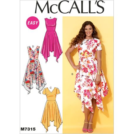 McCall's Sewing Pattern M7315 (Misses Dresses)