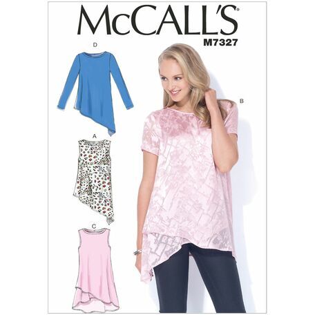 McCall's Sewing Pattern M7327 (Misses Tops)