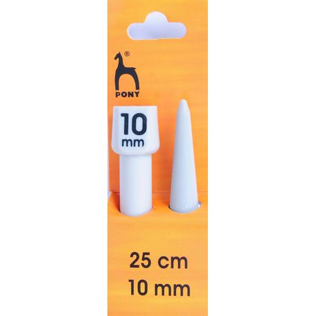 Pony Knitting Needles - 25cm x 10mm (Pair)
