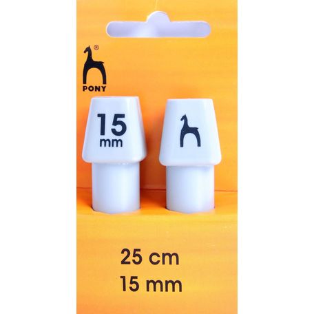 Pony Knitting Needles - 25cm x 15mm (Pair)