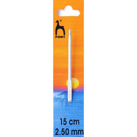 Pony Aluminium Crochet Hook - 15cm x 2.50mm