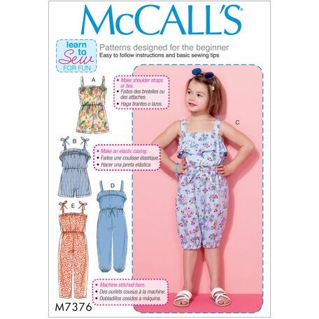 McCalls pattern M7376