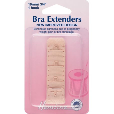 Hemline Bra Extenders - Nude (19mm)