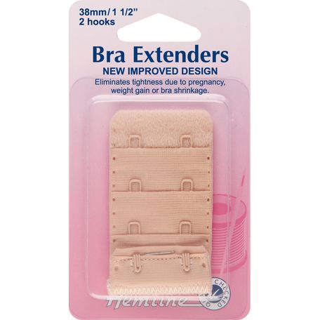 Hemline Bra Extenders - Nude (38mm)