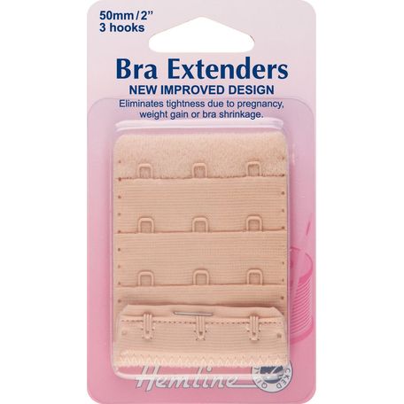 Hemline Bra Extenders - Nude (50mm)