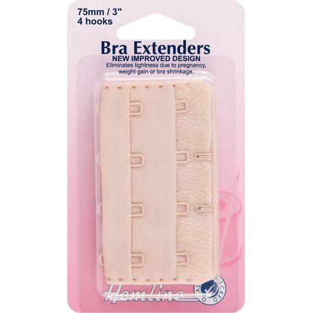 Hemline Bra Extenders - Nude (75mm)