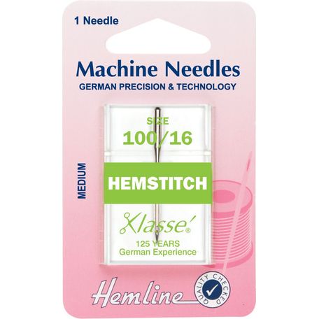 Hemline Hemstitch Machine Needles - 100/16 - 5 Packs