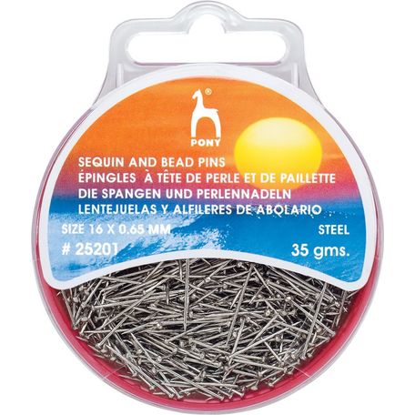 Pony Sequin &amp; Bead Pins