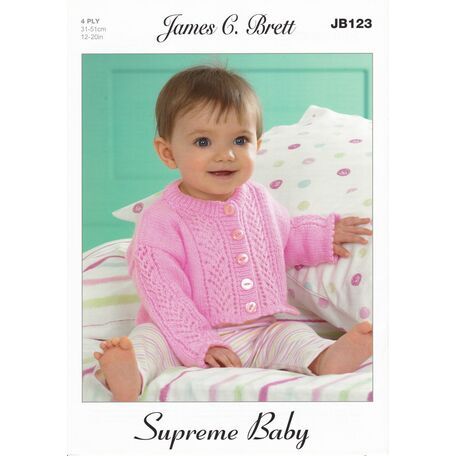 Brett Pattern JB123 - Supreme Baby 4 ply