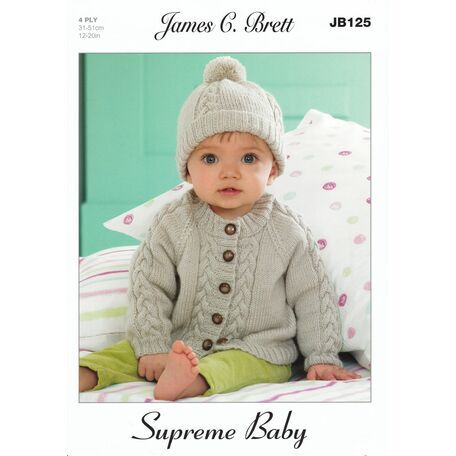 Brett Pattern JB125 - Supreme Baby 4 ply