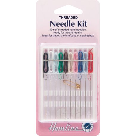 Hemline Threaded Needle Kit - 5 Packs