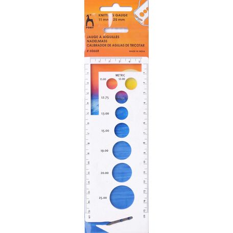 Pony Knitters Gauge (11mm - 25mm)
