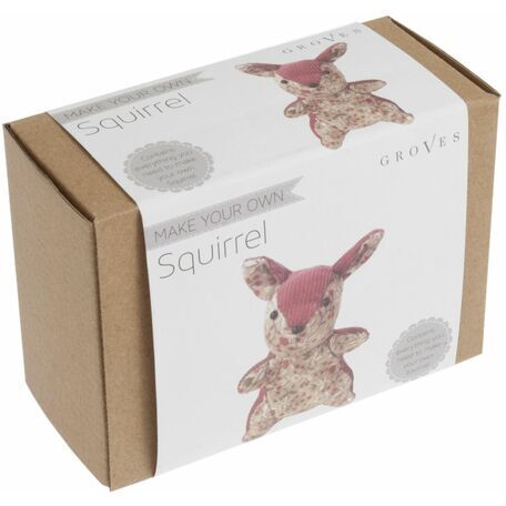 Groves 'Make Your Own Squirrel' Sewing Kit