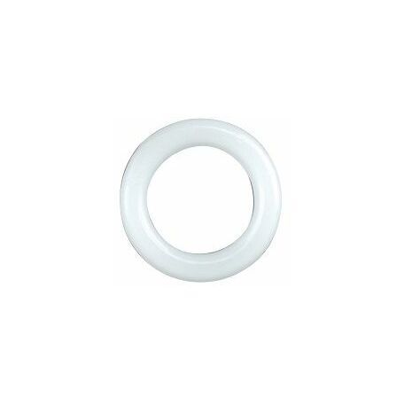 Pack of 50 Rufflette White Plastic Blind Rings (10mm)