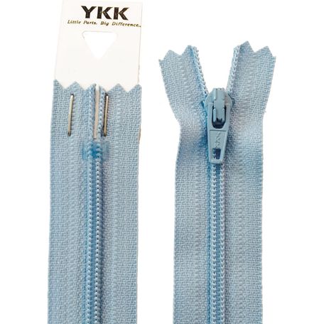 YKK Nylon Dress &amp; Skirt Zip - Sky (18cm)