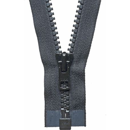 YKK Vislon Heavyweight Open End Zip - Black (71cm)