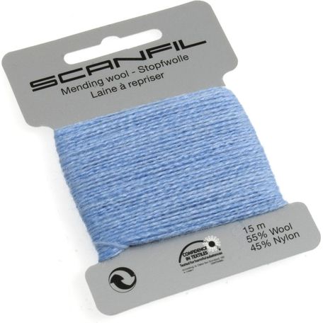 Scanfil Mending &amp; Darning Wool - Saxe (15m) - col. 067