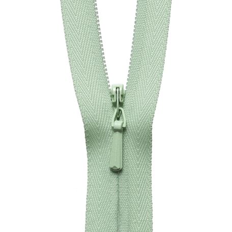 YKK Concealed Zip - Pale Lime (41cm)