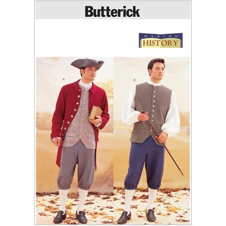 Butterick Pattern B3072 Men's Historical War Costume