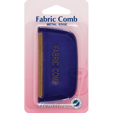 Hemline Pilling Remover Comb With Metal Teeth