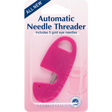 Hemline Automatic Needle Threader &amp; Needle Case
