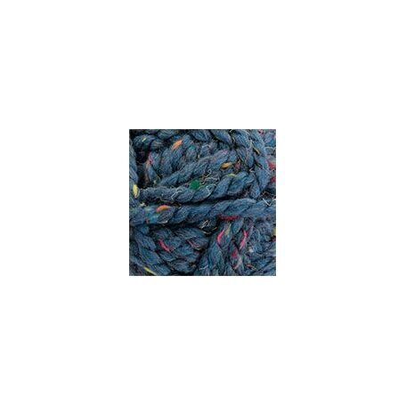 James C Brett Rustic Mega Chunky Yarn - Blue With Flecks (100g)