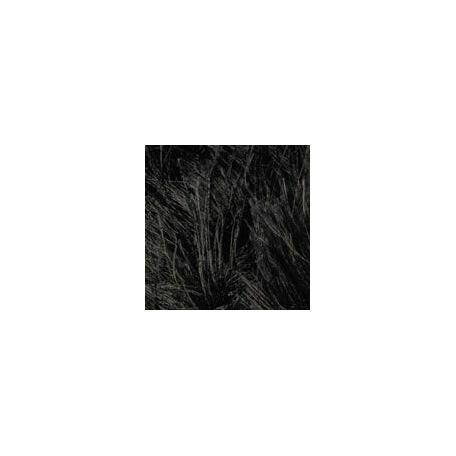 James C Brett Faux Fur - Black - H10 (100g)