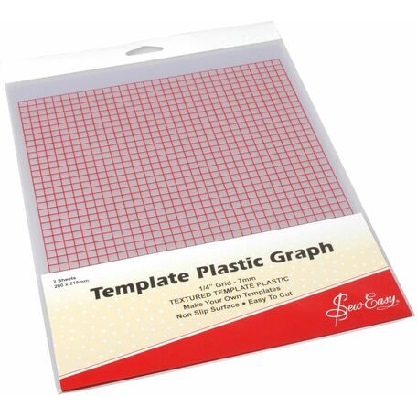 Sew Easy Template Plastic Graph (Printed)