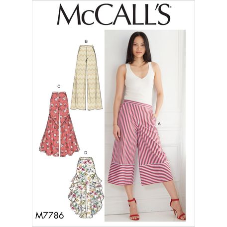 McCall's Pattern M7786: Misses' Pants