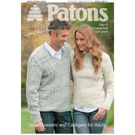 Patons Pattern Book: Vests, Sweaters & Cardigans