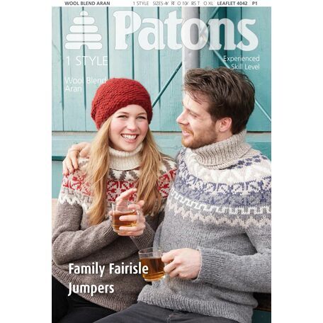 Patons Pattern: Family Fair Isle Jumpers