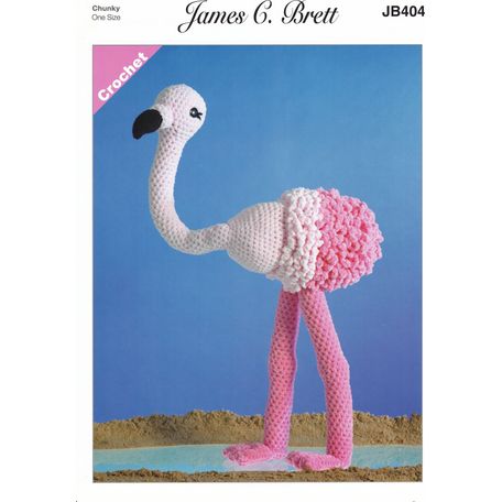 Brett Pattern - Flo the Flamingo - Chunky JB404
