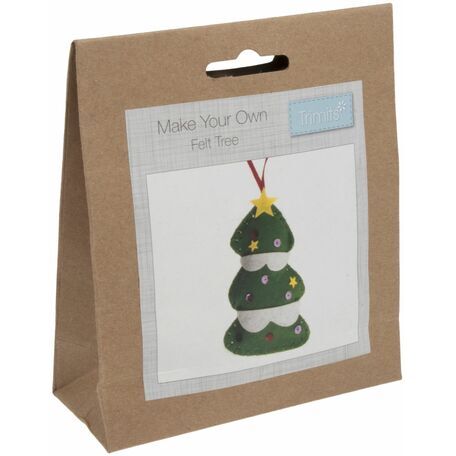 Trimits Felt Christmas Decoration Kit - Christmas Tree
