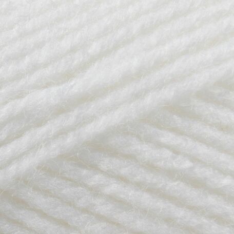 Patons Fab Double Knitting Yarn (100g) - White - 10 pack