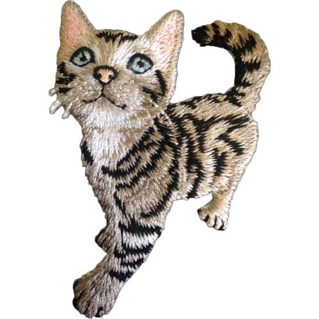 Trimits Iron On &amp; Sew On Motif - Kitten