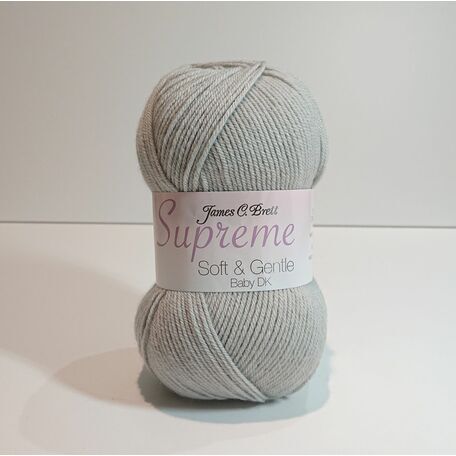 Supreme Soft & Gentle Baby DK - Light Grey - SNG23 (100g)
