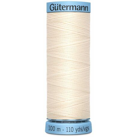 Gutermann Col. 802 - Silk thread 100M