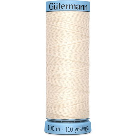 Gutermann Col. 802 - Silk thread 100M - Pack of 5