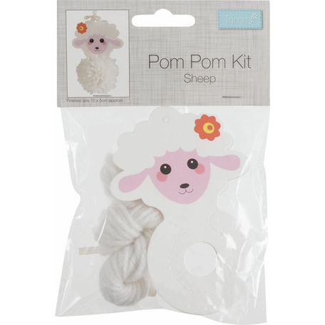 Trimits Pom Pom Kit - Sheep