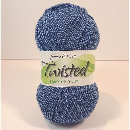 Twisted Yarn - Jeans Blue - T3 (100g)