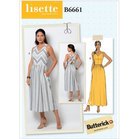 Butterick pattern B6661 from 11.75 Butterick pattern B6661 from 11.75