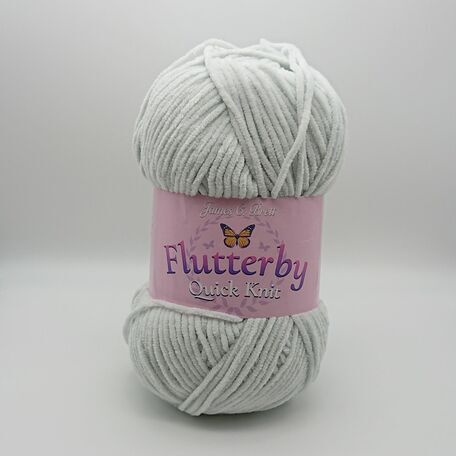 James C Brett Flutterby Quick Knit Yarn - Duckegg - 100g