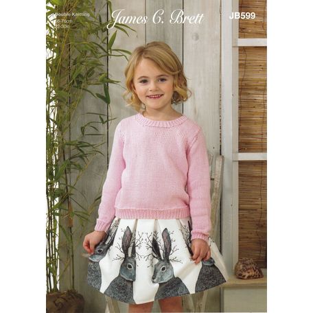 Brett Pattern DK Child's Jumper JB599