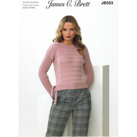 Brett Pattern Sweater DK JB593