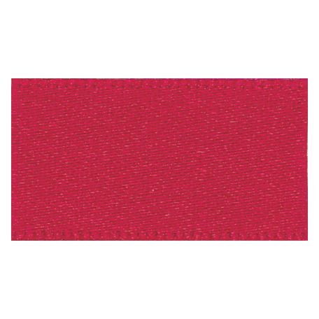 Berisfords: Double Faced Satin Ribbon: 50mm: Red
