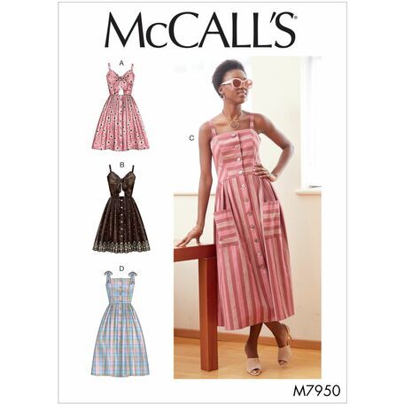 MCall’s Pattern M7950: Misses' Dresses